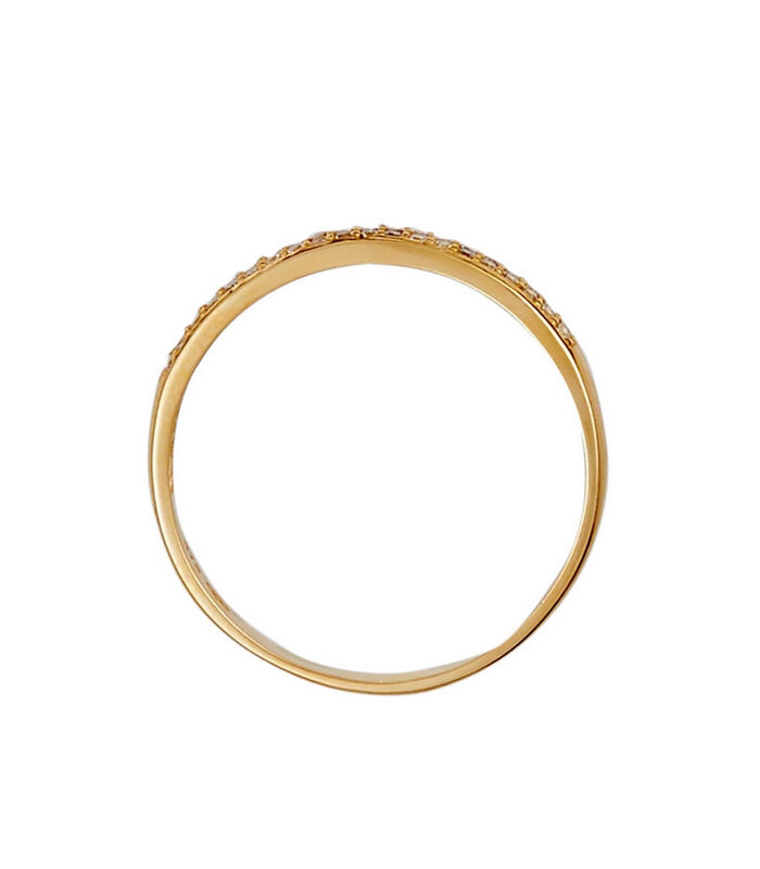 Ring "Justesse" Geel goud image number 3