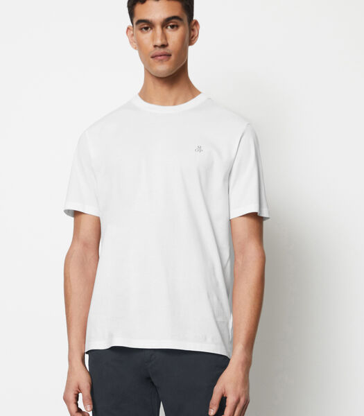 2-Pack regular T-shirts zwart en wit