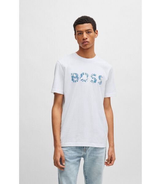 BOSS T-shirt Bossocean Blanche