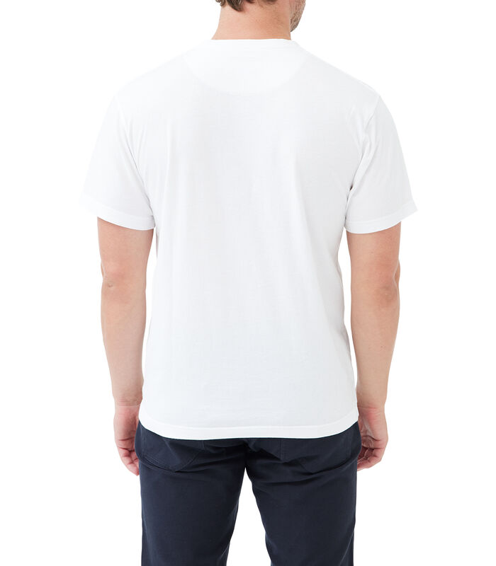 T-shirt droit en coton à manches courtes Gunn image number 2