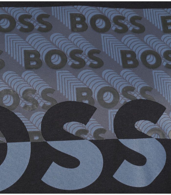 Hugo Boss T-shirt Thinking Logo Responsable Noir image number 2