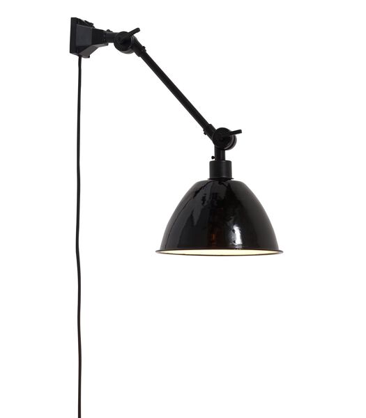 Wandlamp Amsterdam - Zwart/Zwart - 60x25x40cm