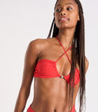 Rood omkeerbaar bikinitopje COOLIO Spring image number 0