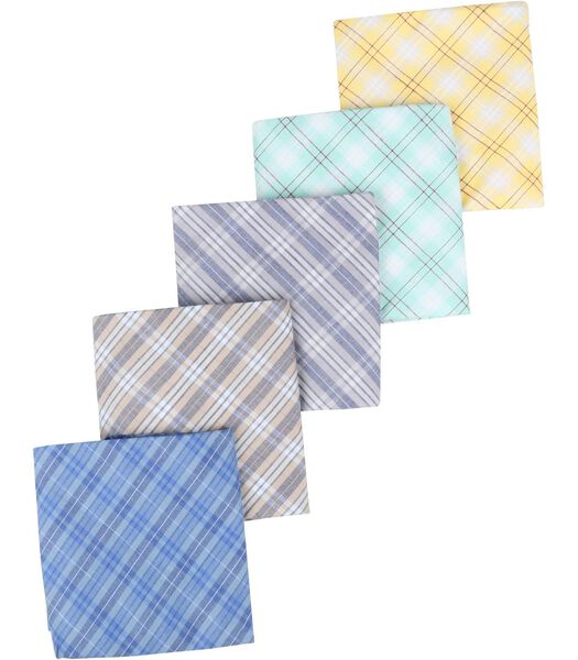 Zakdoeken 5-Pack Dessin Multicolour