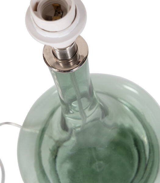 Straw Tafellamp Voet - Glas - Olive Green - 52x22x22