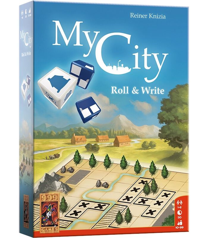999 Games My City Roll & Write image number 1