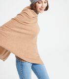 LILLY 9 Poncho col V - 100% cachemire image number 1