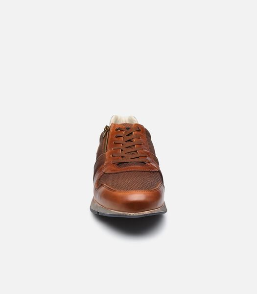 Bruine Leren Sneakers