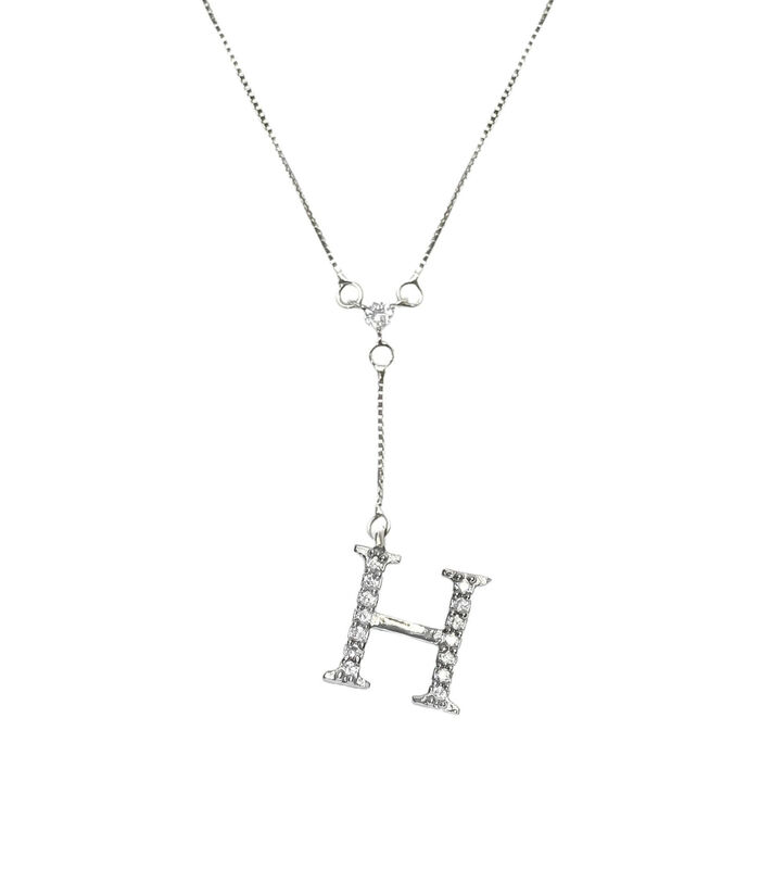 'Initiale Alphabet Lettre H' Ketting image number 2