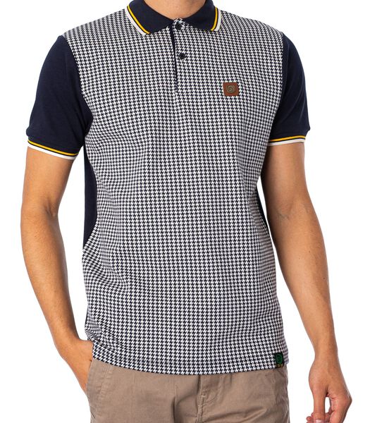 Patroon Gebreid Poloshirt