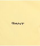 Gant Polo Piqué Rugger Geel image number 2