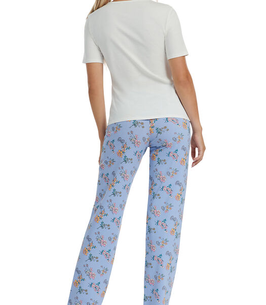 Pyjama pantalon top manches courtes Posh