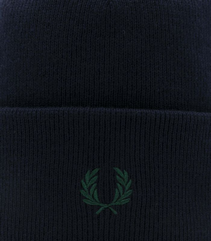 Fred Perry Meino Wol Beanie Blauw image number 1