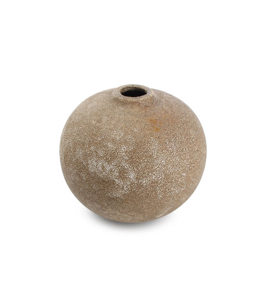 Vase 14,5xH13cm rusty Bullet