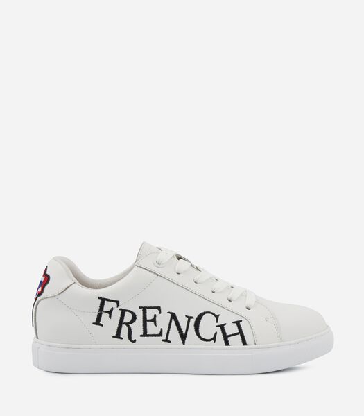 Sneakers Simone Moulin rood French Cancan