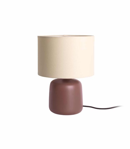 Lampe de Table Alma Straight - Brun - Ø23cm