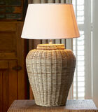 Base de lampe de table - Rotin rustique Grand Lobby Lampes de table Salon L - Naturel image number 1