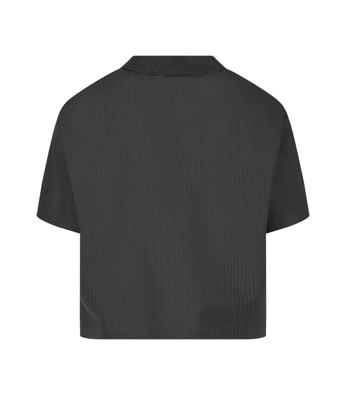 Seersucker overhemd voor dames image number 3