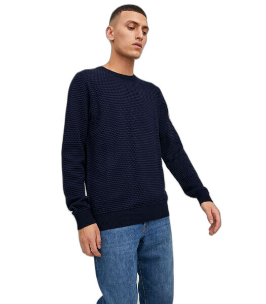 Pull en maille col rond Atlas