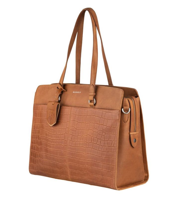 Burkely Croco Caia Workbag 15.6'' cognac image number 1