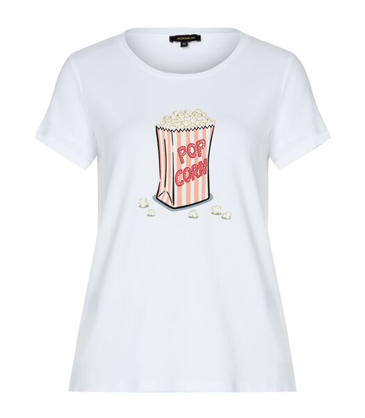 Shirt met een leuke "popcorn"