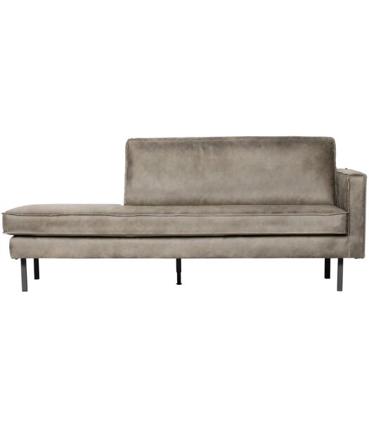 Rodeo Daybed Rechts - Nylon/polyester - Grijs - 85x203x86