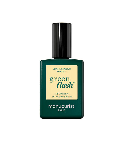 Green Flash Led Vernis À Ongles Mimosa 15ml