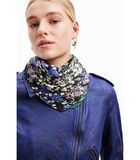 Geplooide vierkante sjaal voor dames image number 3