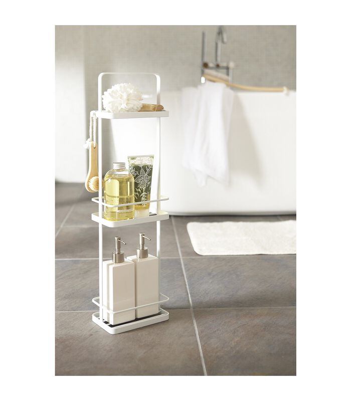 Porte-serviettes de bain avec 3 barres - Tower - Blanc image number 1