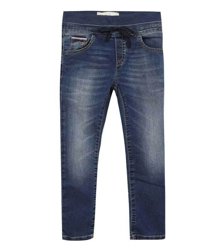 Jeans met elastische broekriem image number 0