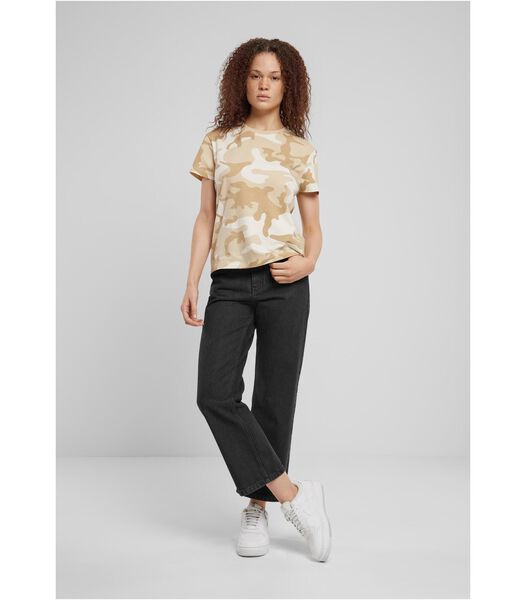Camouflage dames-T-shirt
