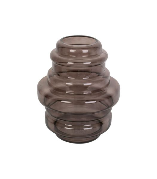 Vase Distinct - Marron chocolat - Ø25x30cm