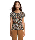 Casual shirt met luipaardprint image number 0