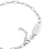 Armband Herenketting Look Ovaal In 925 Sterling Zilver image number 3