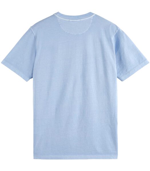 T-Shirt Scotch&Soda Garment Dye Logo Brodé