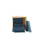 9000160 Lot de 40 planchettes en bois Bleu foncé image number 1