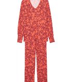 PATCHOULI 402 pyjama donkerpaars/nootmuskaat image number 4