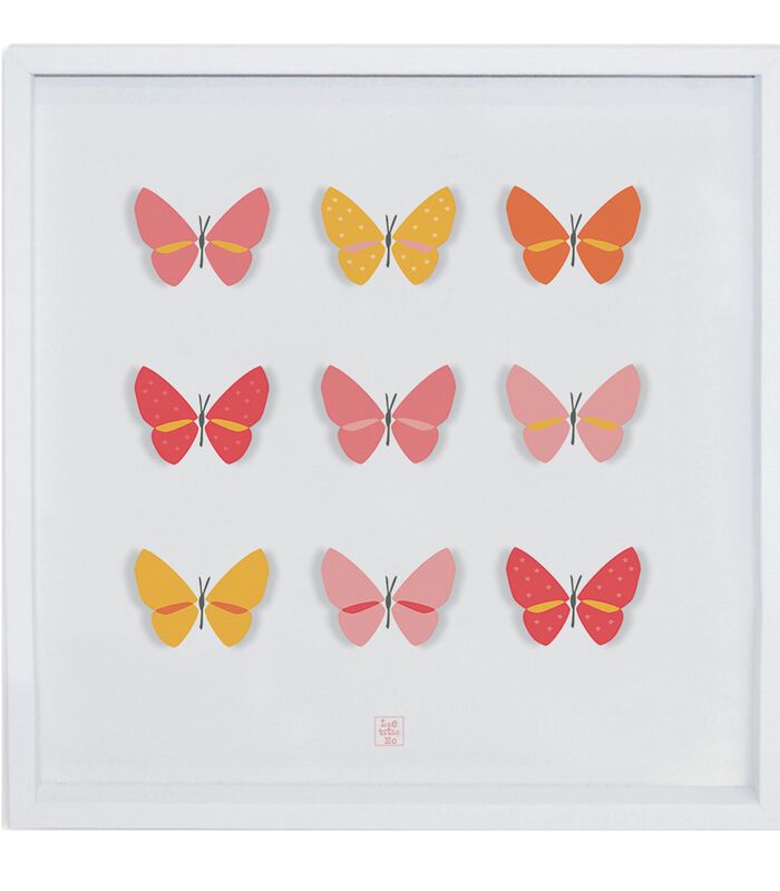 HELLO SPRING - Kinderposter - vlinders image number 1
