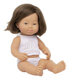 Poupée bébé fille, 38 cm, syndrome de Down image number 0