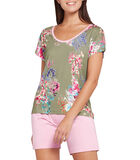 Korte pyjamaset van modal Camellia image number 0