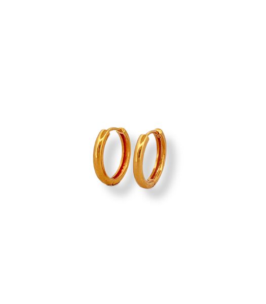 Oorbellen - Mini-Ring - Goud