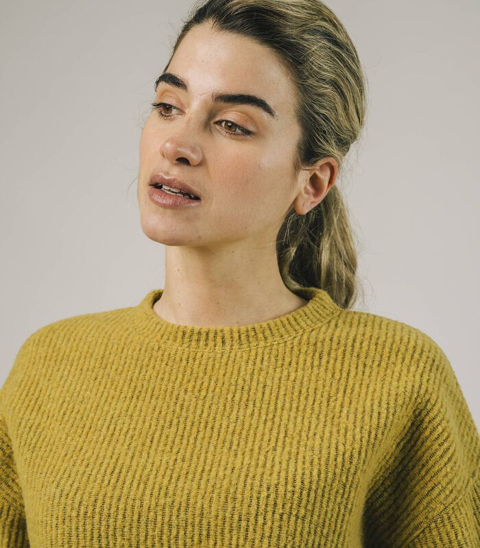 Cropped Sweater Mustard image number 1