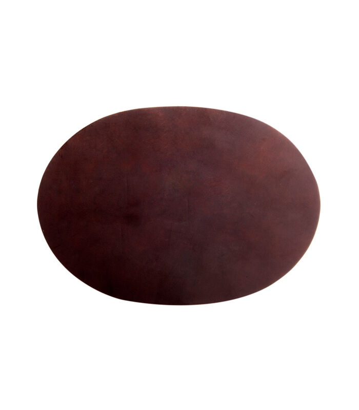 ELLIS set de table oval brun foncé image number 0