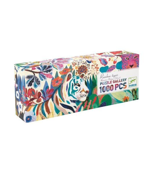 puzzels gallery Rainbow Tigers