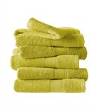 6 serviettes de bains Hélène warm olive image number 0