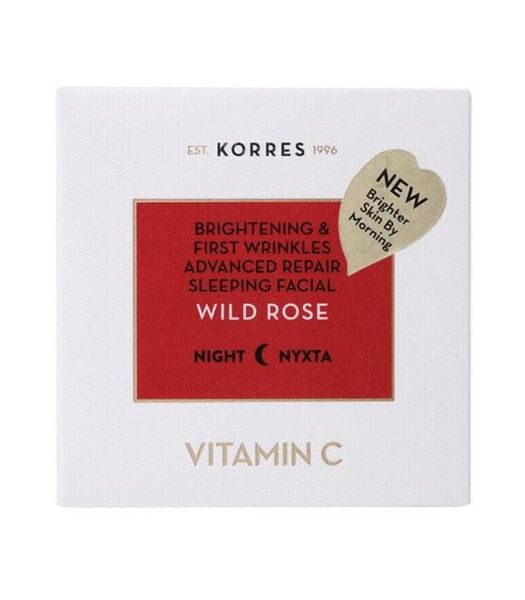 Wild Rose Brightening First Wrinkles Advanced Repair Sleeping Facial - 40 ml