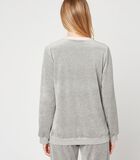 BRUNCH 430 sweater gemêleerd grijs image number 3