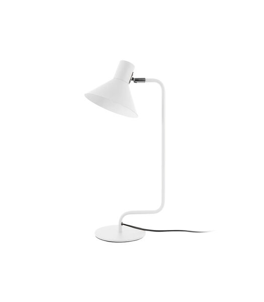 Lampe de table Office Curved - Blanc - 18x21,5x50,5cm