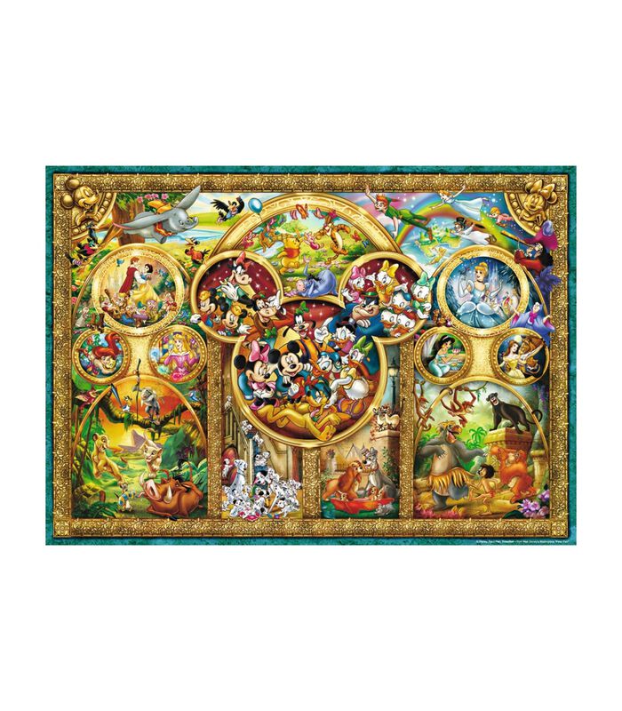 Puzzel 1000 Stuks Mooiste Disney Thema's image number 1
