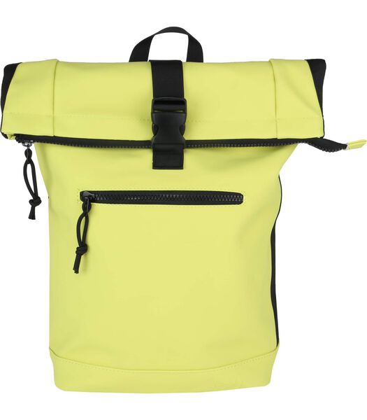 Suitable Courier Backpack Neon Yellow